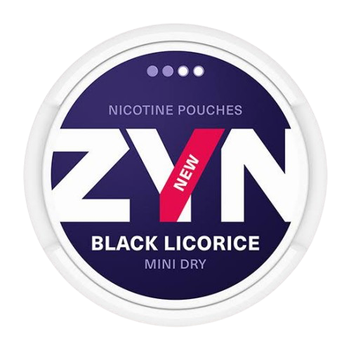 ZYN Black Licorice Mini Dry 3mg