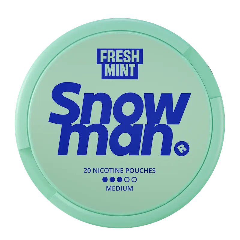 Snow Man Fresh Mint 12mg