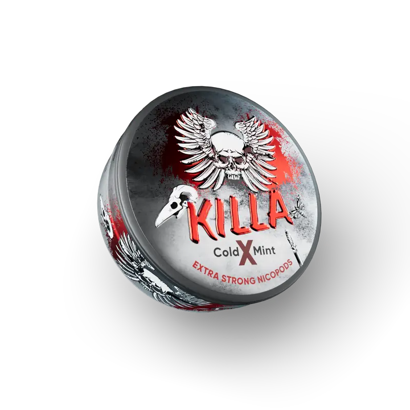 KILLA Cold Mint 12.8/13.2mg – South Snus