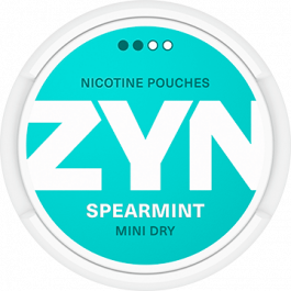 ZYN Spearmint Mini Dry 3mg